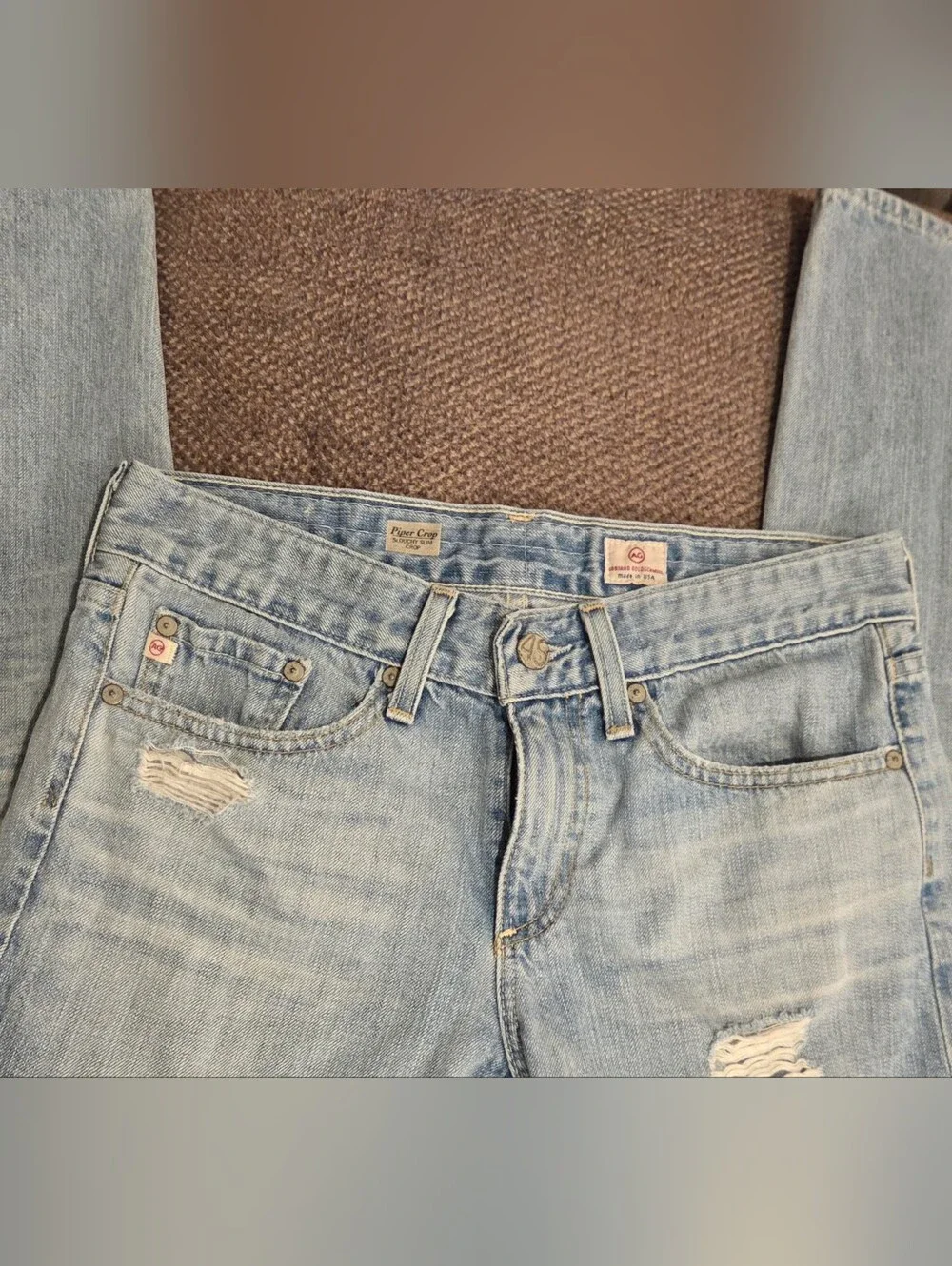 Adriano Goldschmied Piper Crop Jeans / 26R